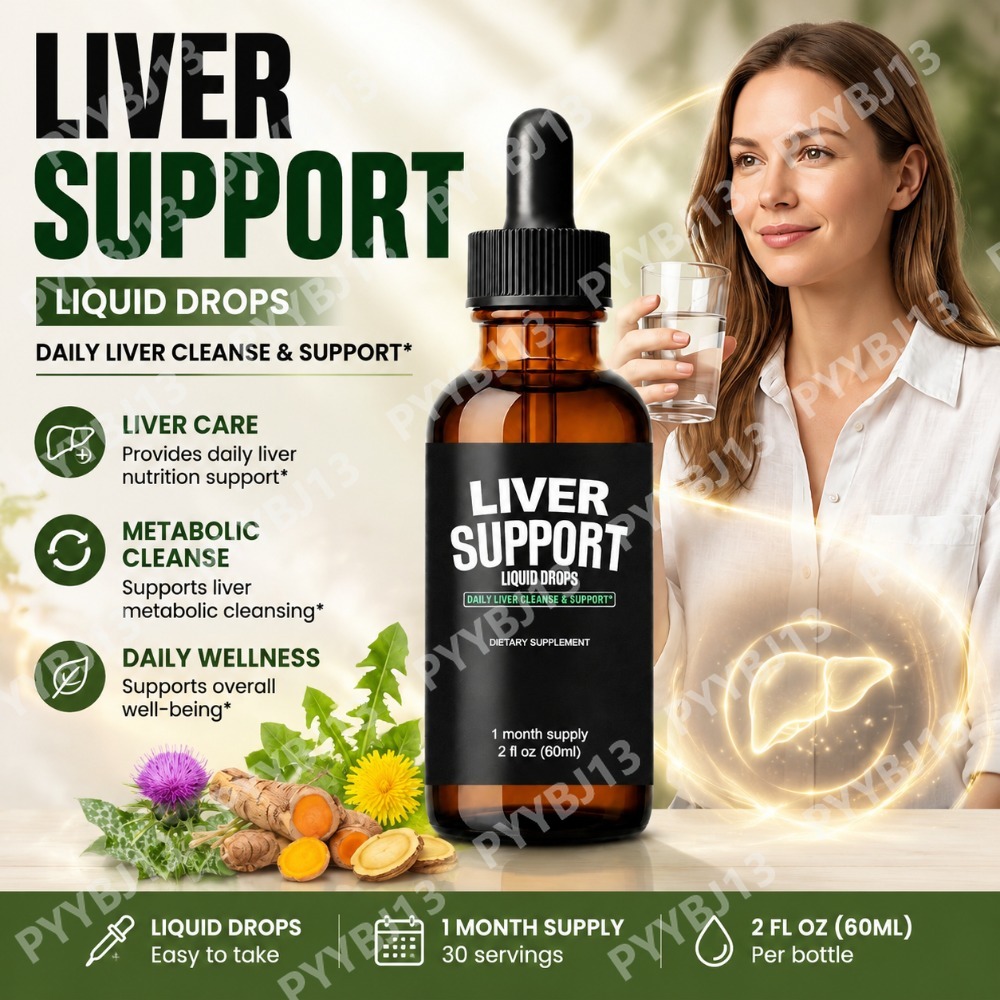 Herbal Wellness Formula - 肝臓サポートドロップス（ベルベリン、ミルクシスル、ターメリック、ジンジャー、ハーブエキス配合）健康のための毎日の栄養サポート 60ml