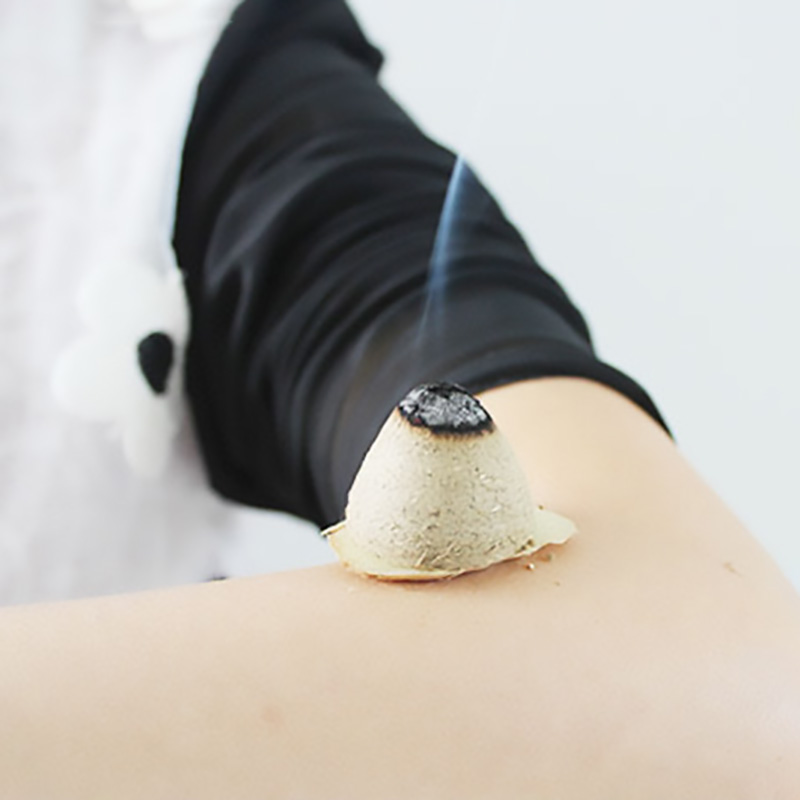 Herbal Wellness Massage - 腹部温め用円錐形灸棒セット – 純粋なハーブよもぎロールで優しい温熱マッサージ、リラックスボディケア、ホームウェルネスに最適