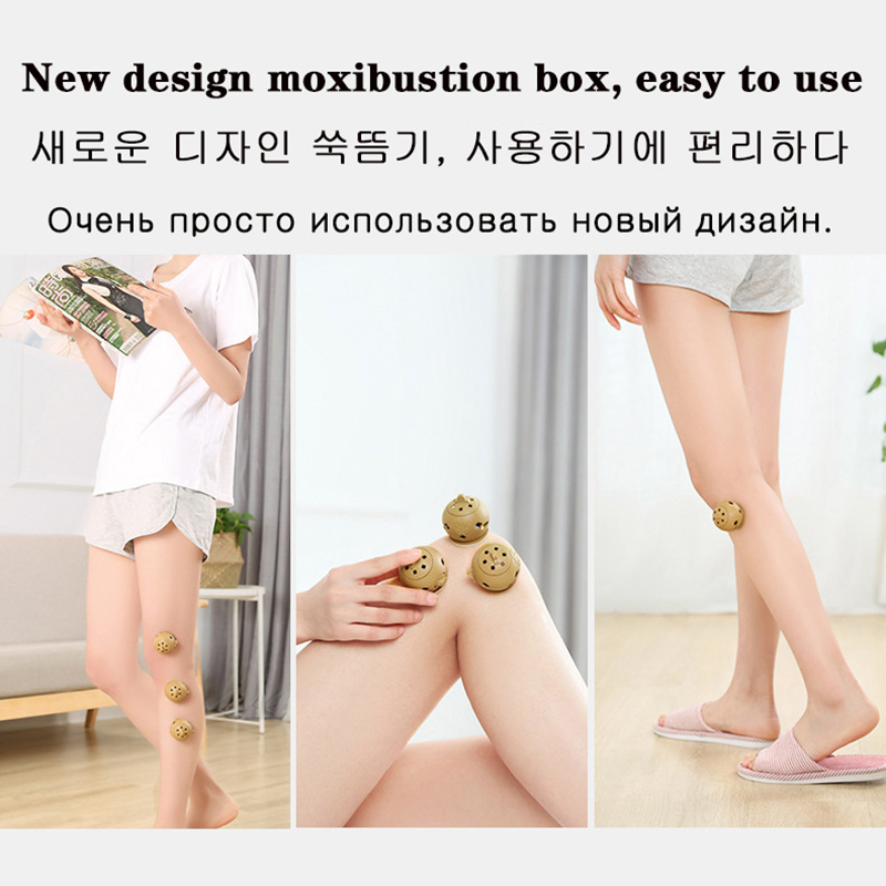 Herbal Wellness Massage - カッピングマッサージ灸器 – 女性の腹部の快適さ、骨盤のリラックス、体の灸による健康維持のためのハーブ温熱ツール