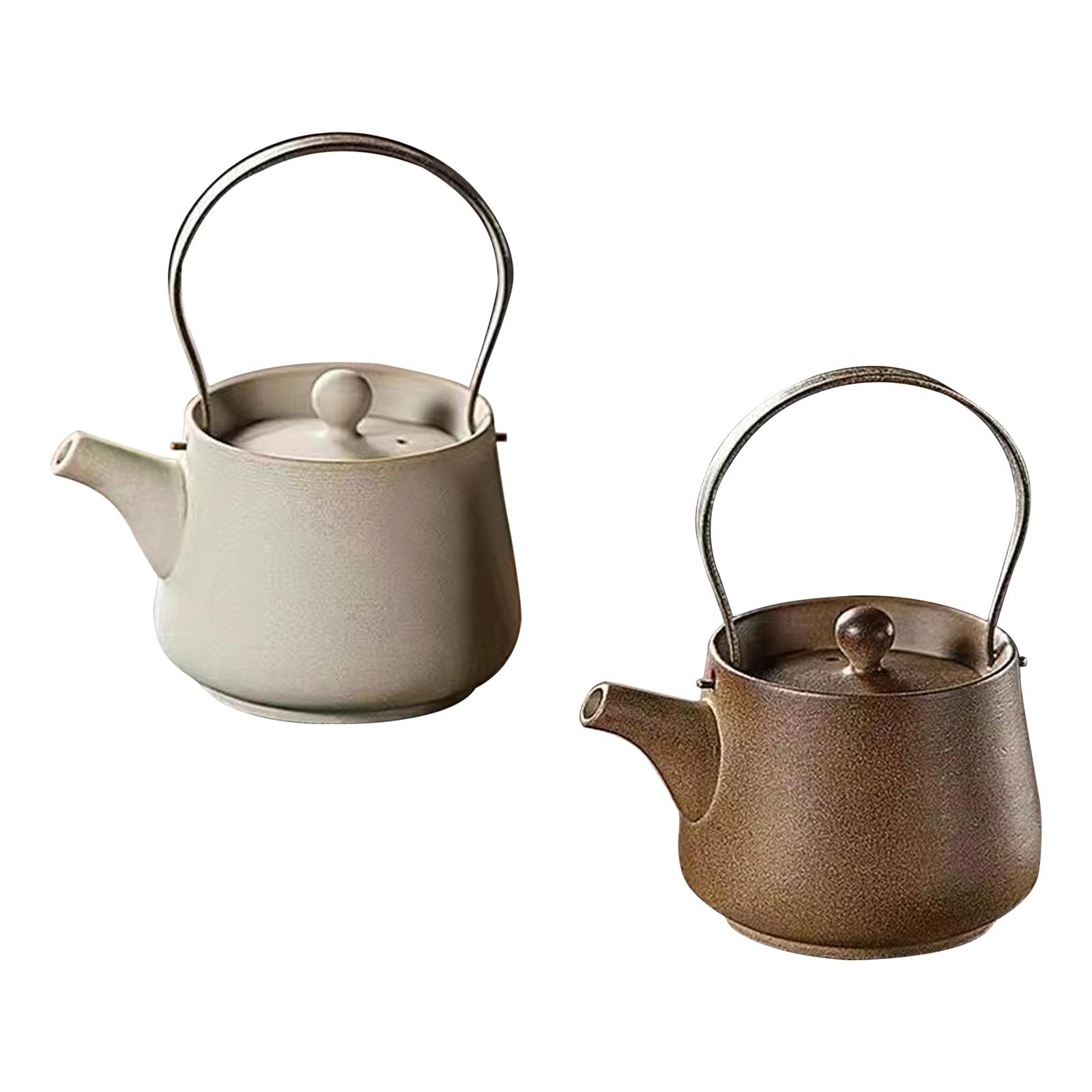 Nettle Leaf Tea - 200 ミリリットルセラミックティーポット農家茶注入器ティーメーカーケトル沸騰熱水キャンプ屋外ホームピクニックキッチン