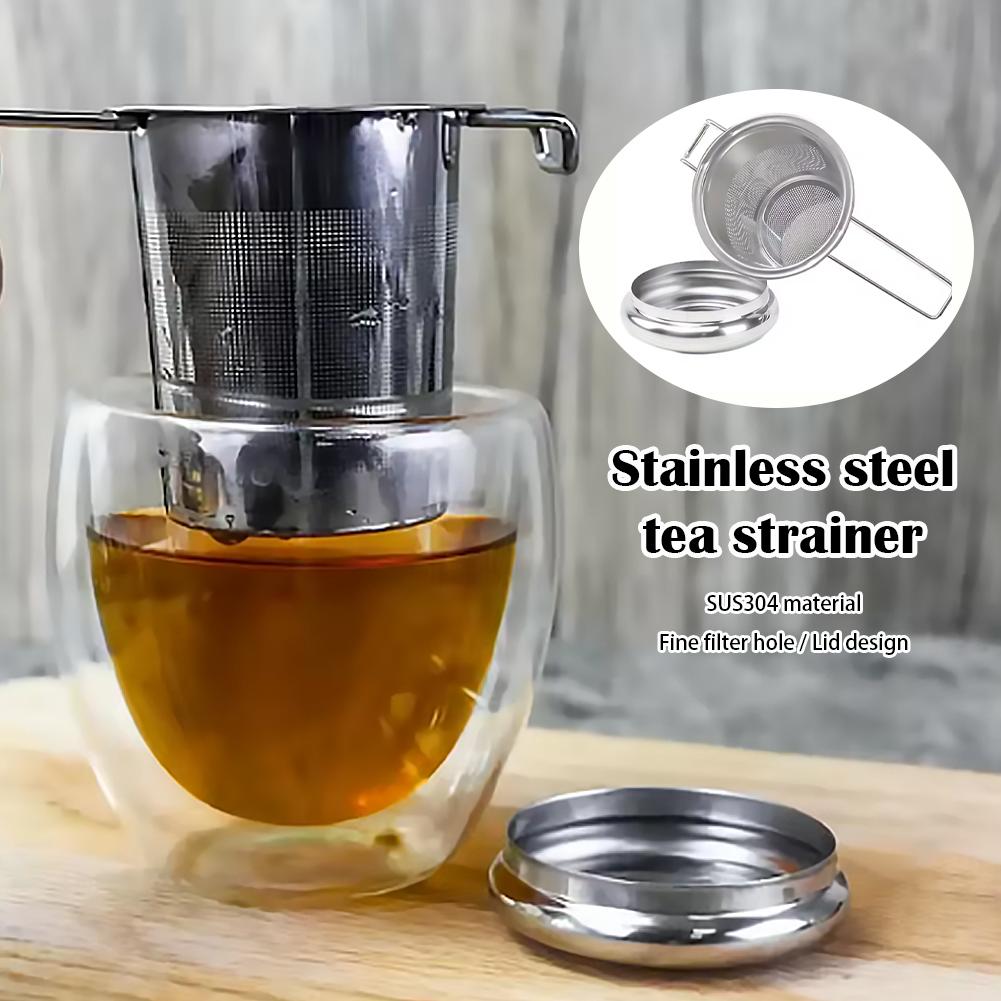 1/2個入り、茶葉を入れるための茶こし、ステンレス製、二重ハ - Nettle Leaf Tea のレビューと価格