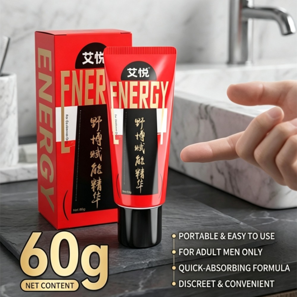 60G アイユエ メンズ エナジー リバイタライジング クリ - Herbal Wellness Formula のレビューと価格
