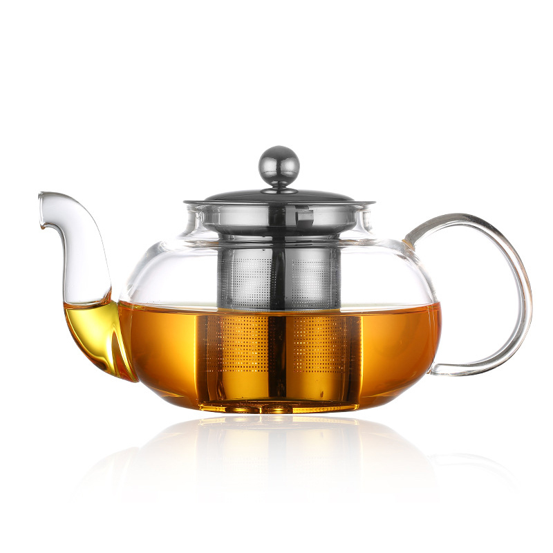 600/800 ミリリットル耐熱ガラスのティーポットの花茶セ - Nettle Leaf Tea のレビューと価格