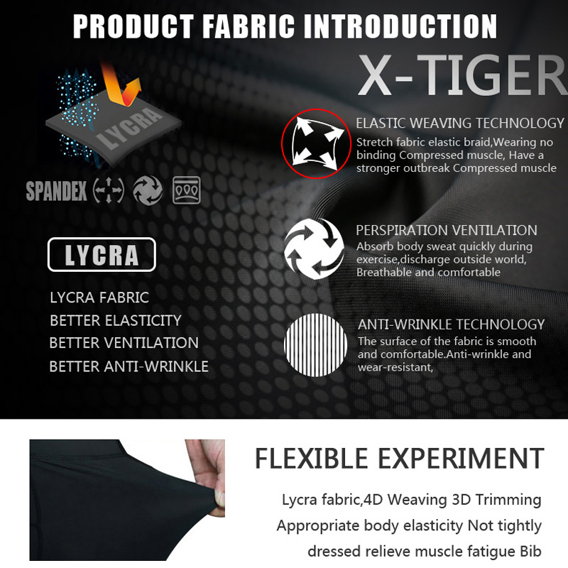 X-TIGER バイクパンツ メンズ 5D ゲルパッド入り  - Wellness X のレビューと価格