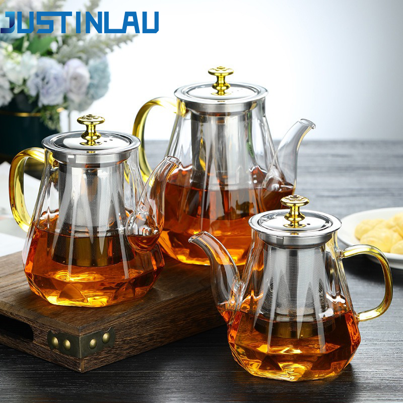 ジャスティンラウ 耐熱ガラスティーポット ホウケイ酸ガラス製 - Nettle Leaf Tea のレビューと価格