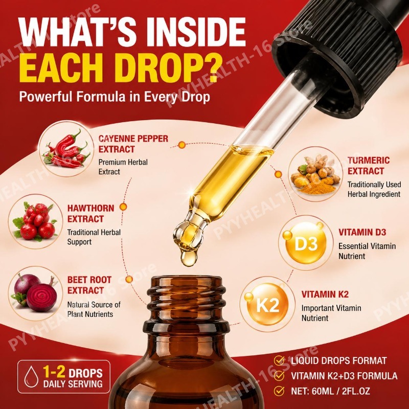 ドクテット ビタミンK2+D3 液体ドロップス カイエンペッ - Herbal Wellness Formula のレビューと価格