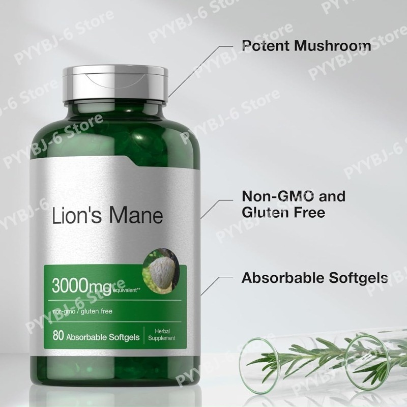 ライオンズメーンマッシュルームエキス 非遺伝子組み換え＆グル - Herbal Wellness Formula のレビューと価格