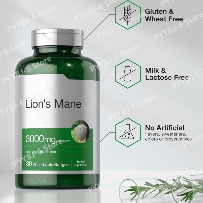 ライオンズメーンマッシュルームエキス 非遺伝子組み換え＆グル - Herbal Wellness Formula のレビューと価格